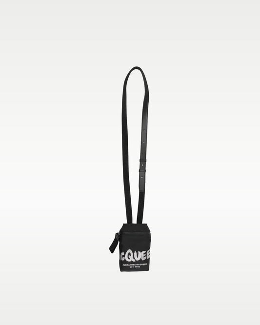 Alexander McQueen Mini Crossbody Graffiti