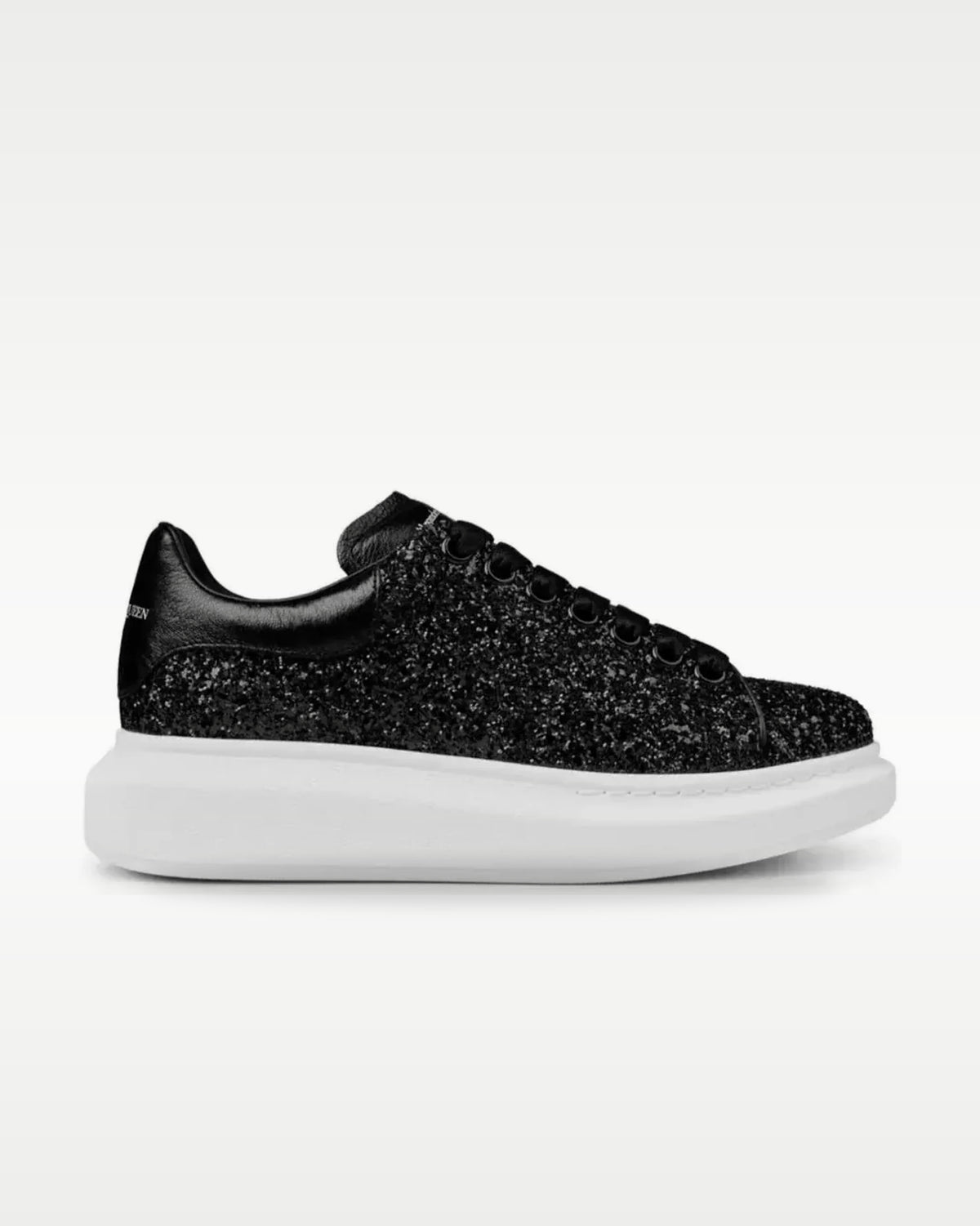Alexander McQueen Black Glitter