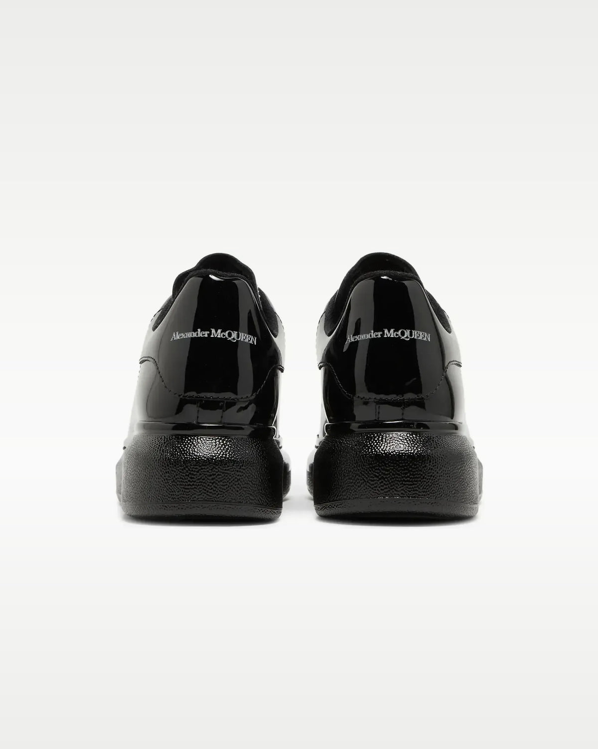 Alexander McQueen Black Patent — vista 4