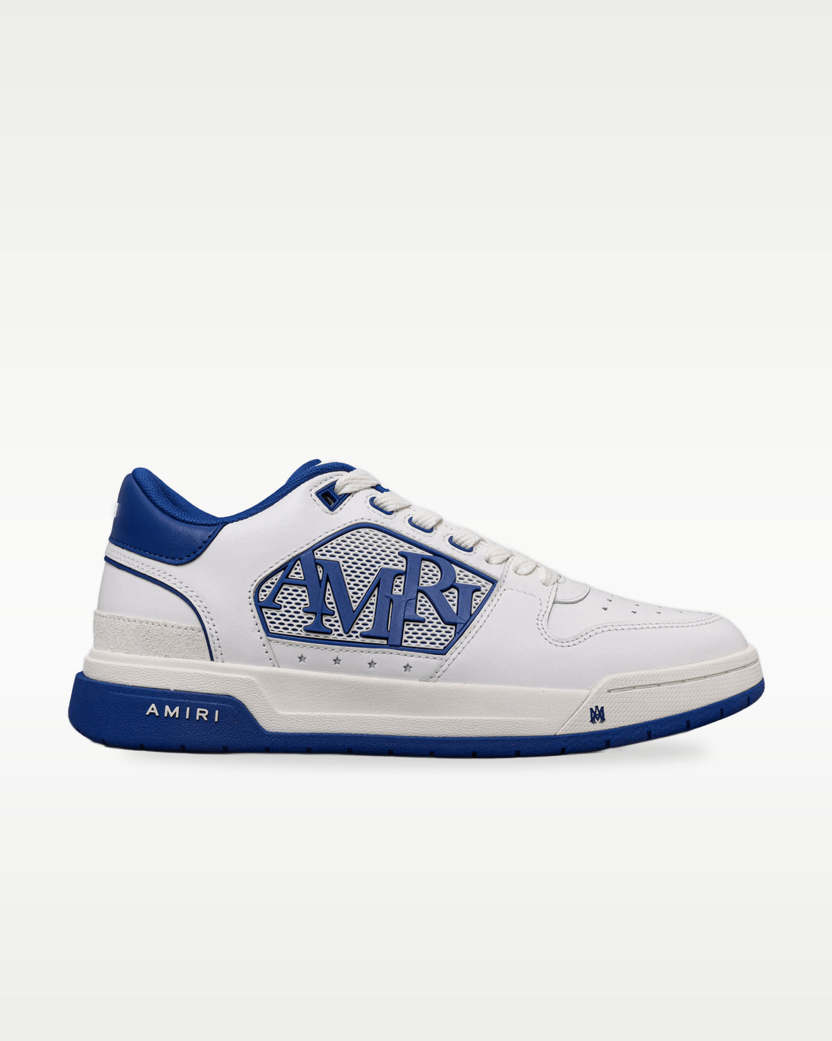 Amiri Classic Low White Blue