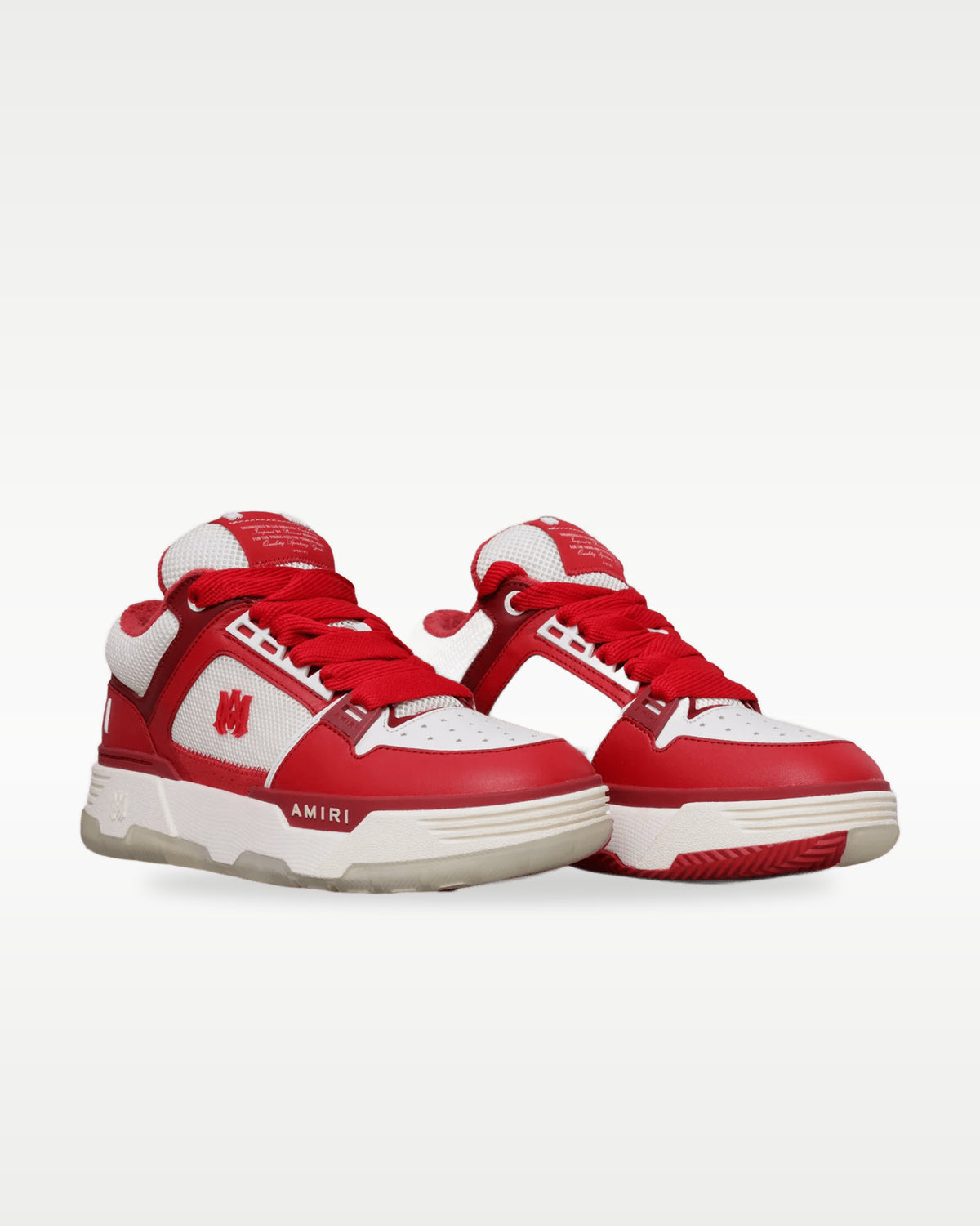Amiri MA-1 White Red — vista 2