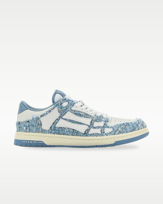 Amiri Skel Top Low Blue White Bandana