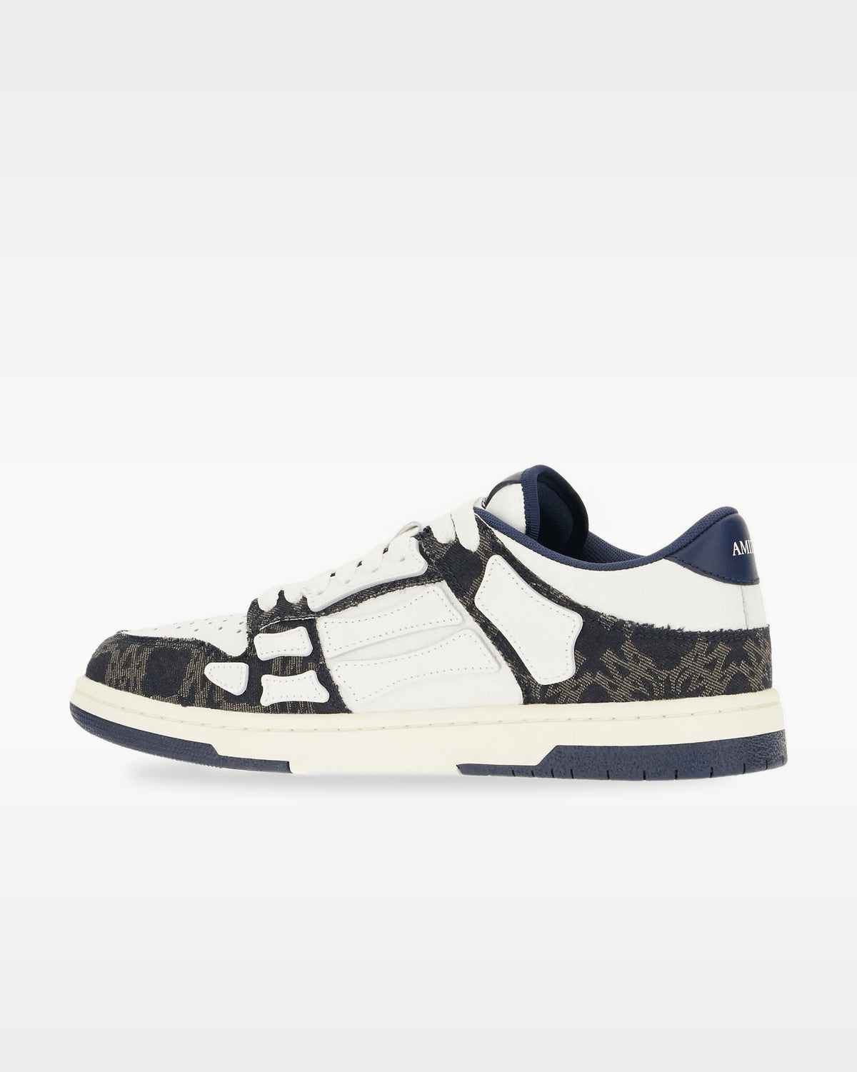 Amiri Skel Top Low White Navy Bandana — vista 3