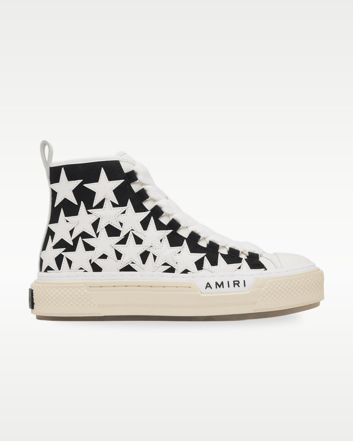 Amiri Stars Court Hi Black White