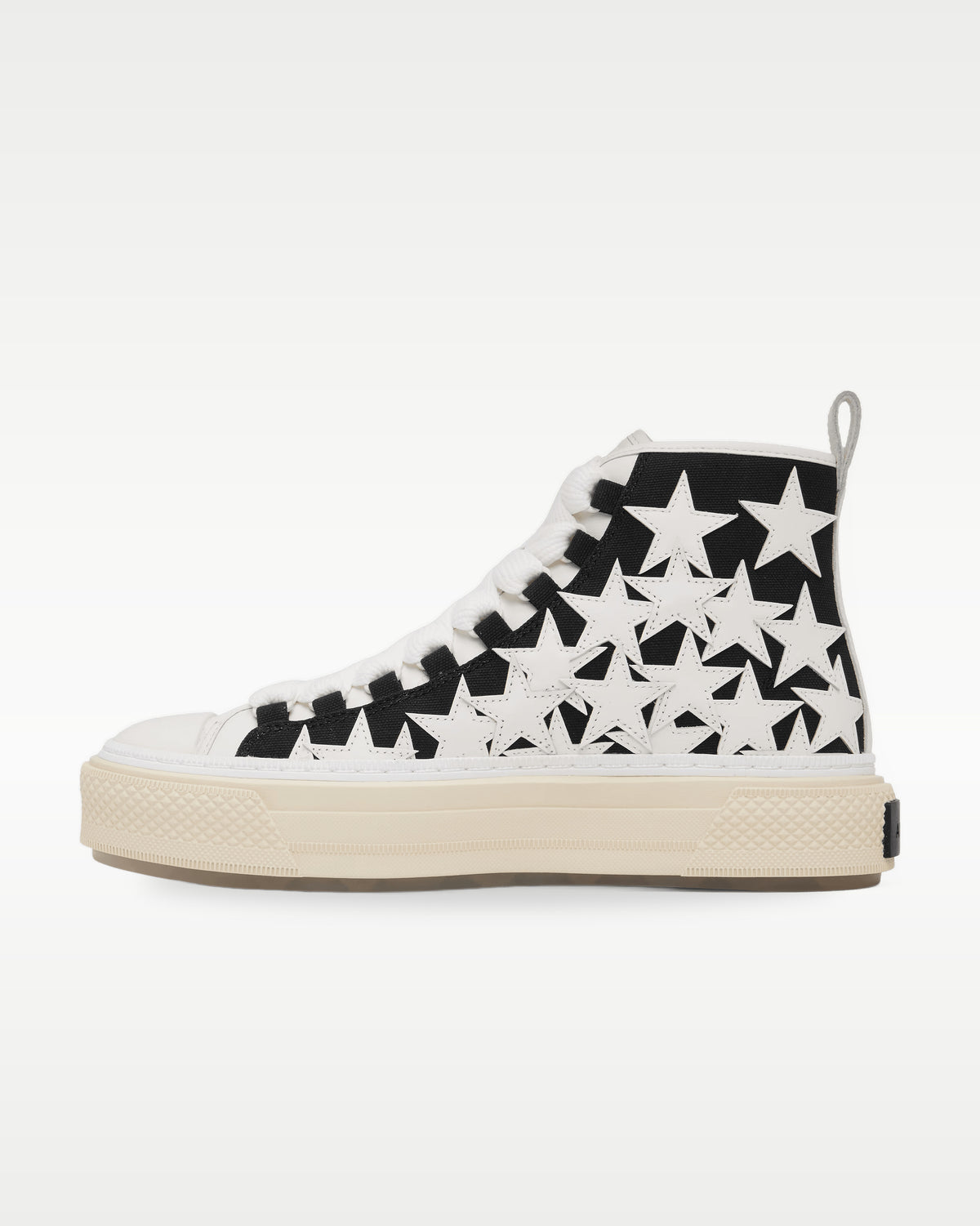 Amiri Stars Court Hi Black White — vista 3