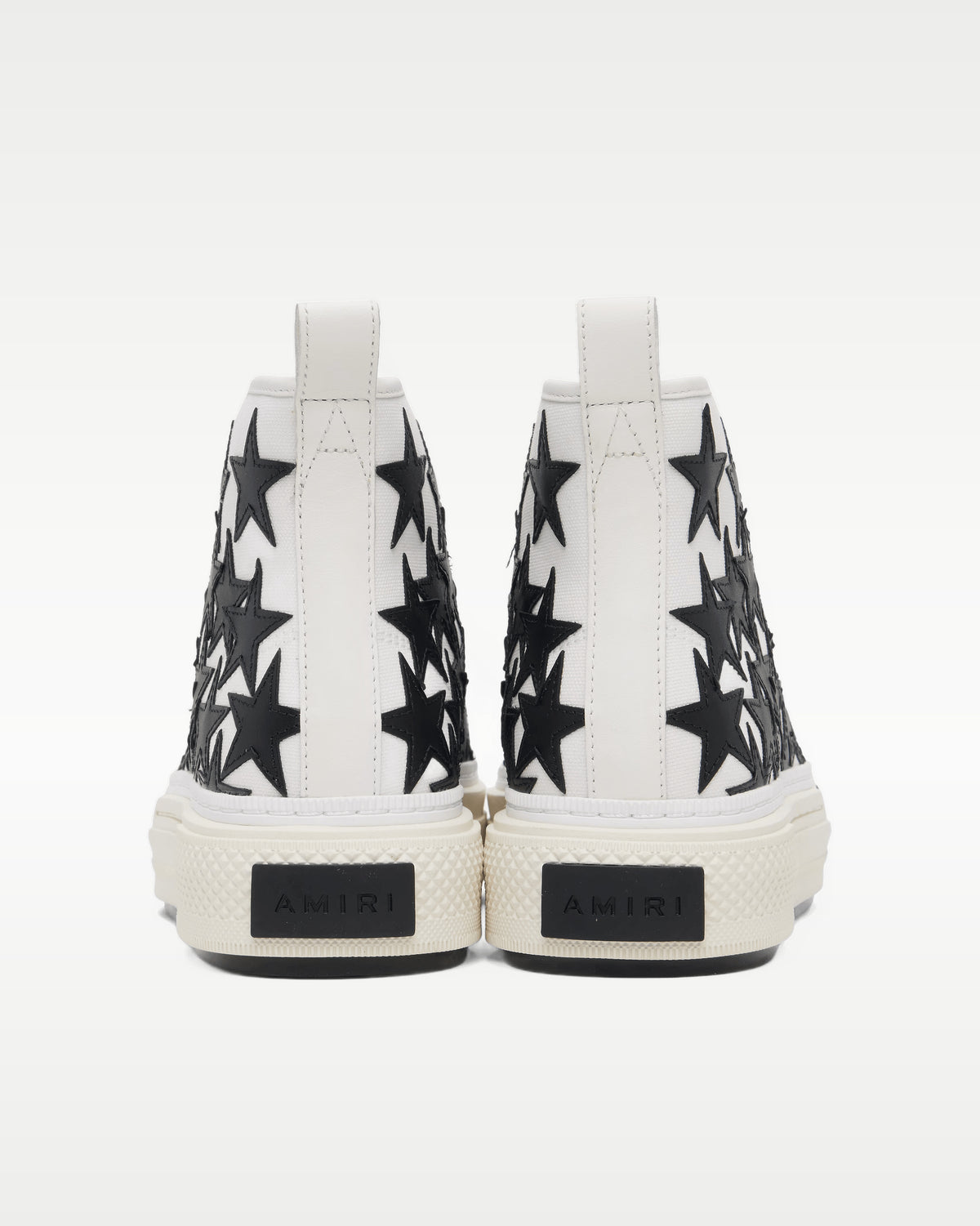 Amiri Stars Court Hi White Black — vista 4