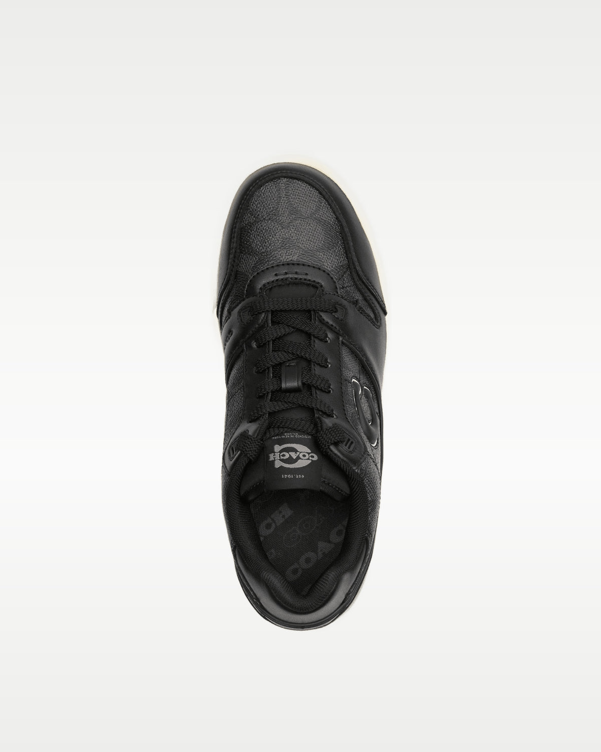 Coach Soho Signature Charcoal Black — vista 3