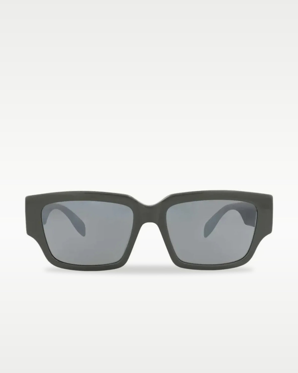 Lentes Alexander McQueen Graffiti AM0329S Gris — vista 2