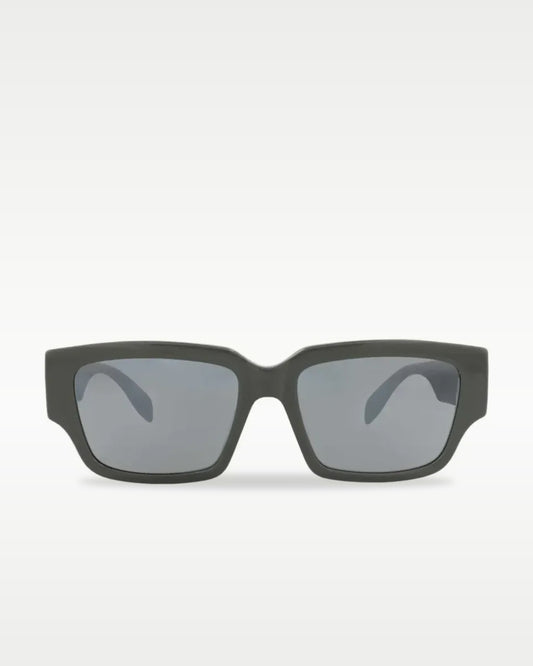 Lentes Alexander McQueen Graffiti AM0329S Gris — vista 2