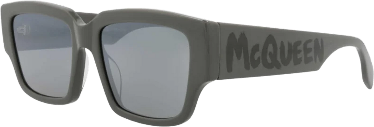 Lentes Alexander McQueen Graffiti AM0329S Gris