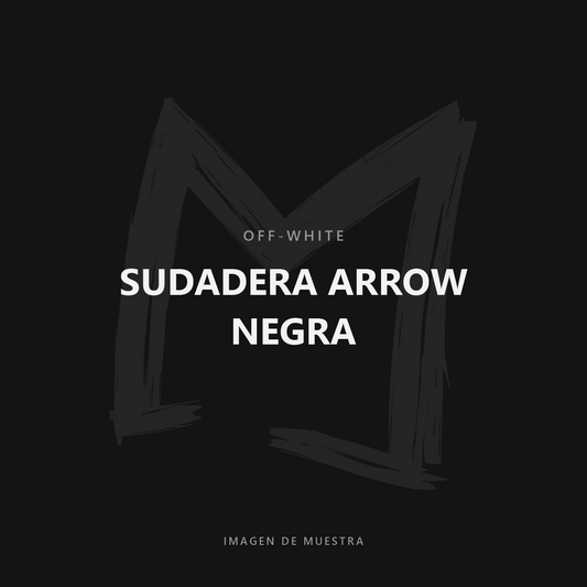 Off-White Sudadera Arrow Negra — imagen de muestra
