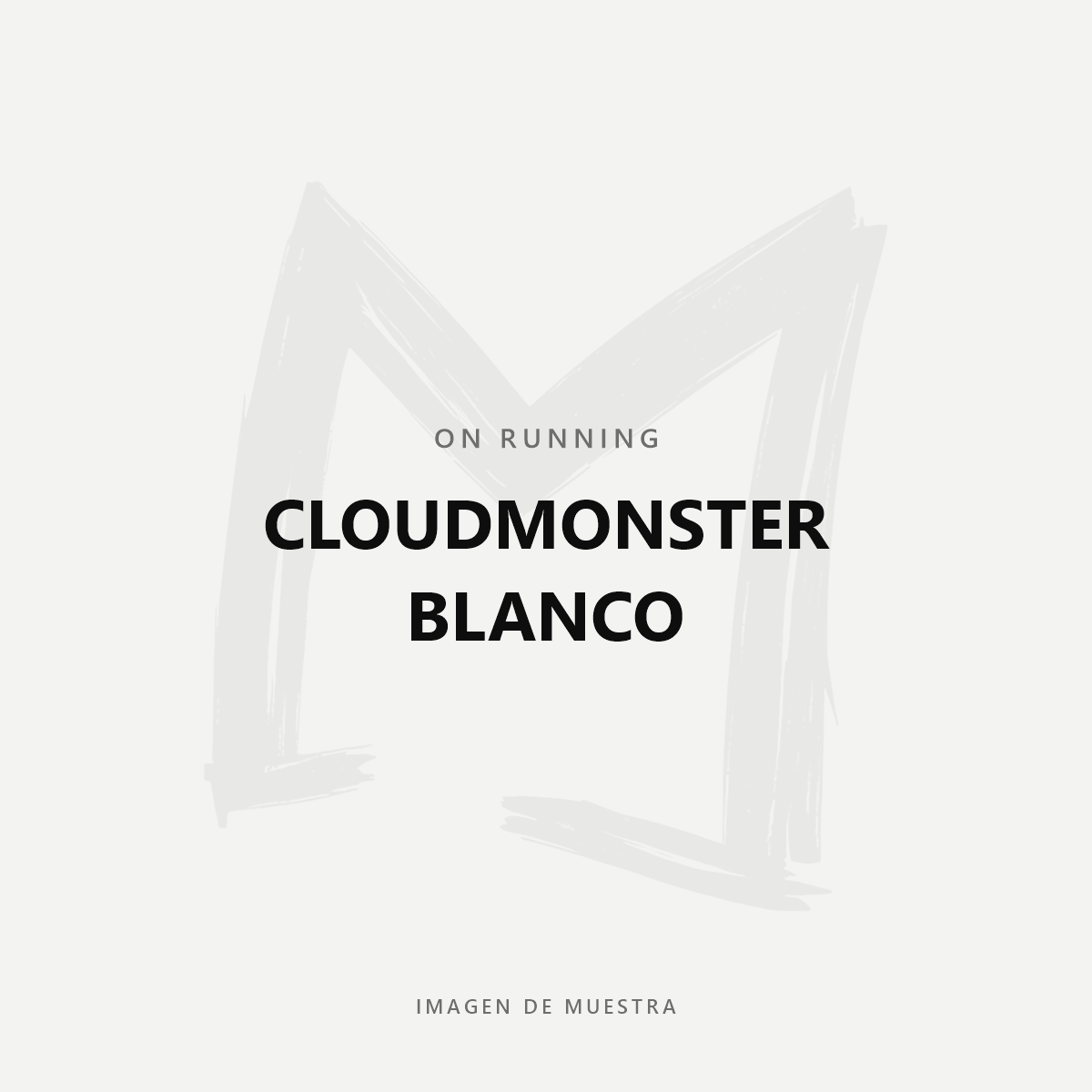 On Running Cloudmonster Blanco — imagen de muestra