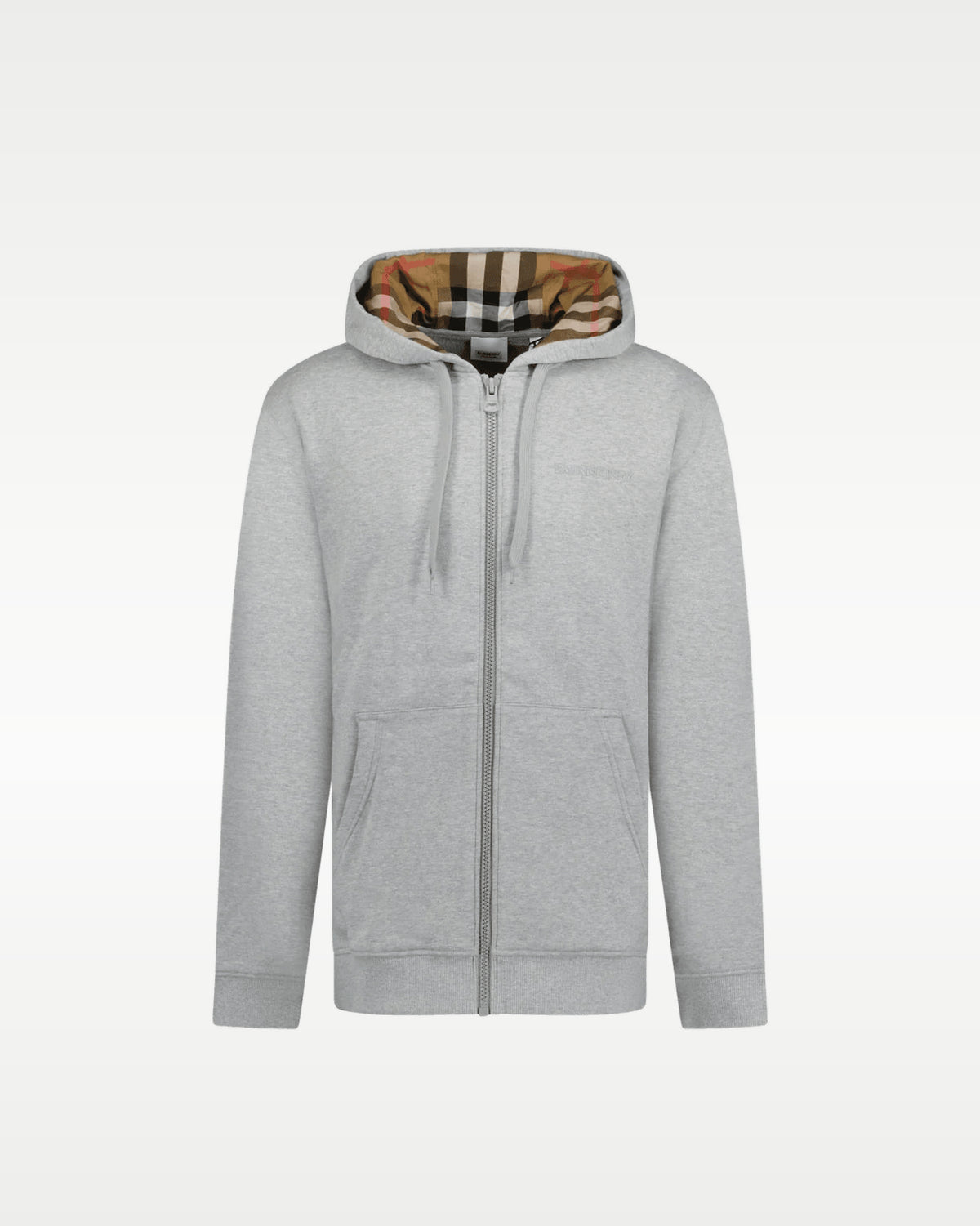 Sudadera Burberry Hove Check Gris