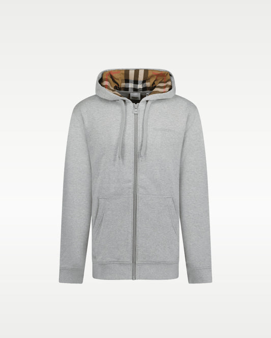 Sudadera Burberry Hove Check Gris