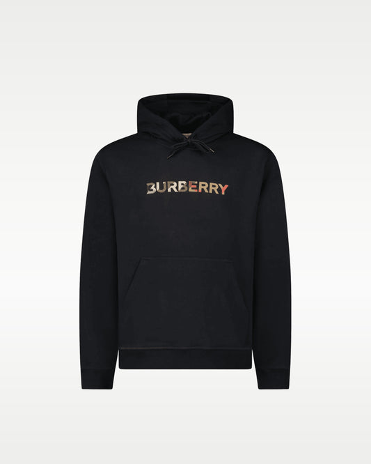 Sudadera Burberry Logo Montage Negra