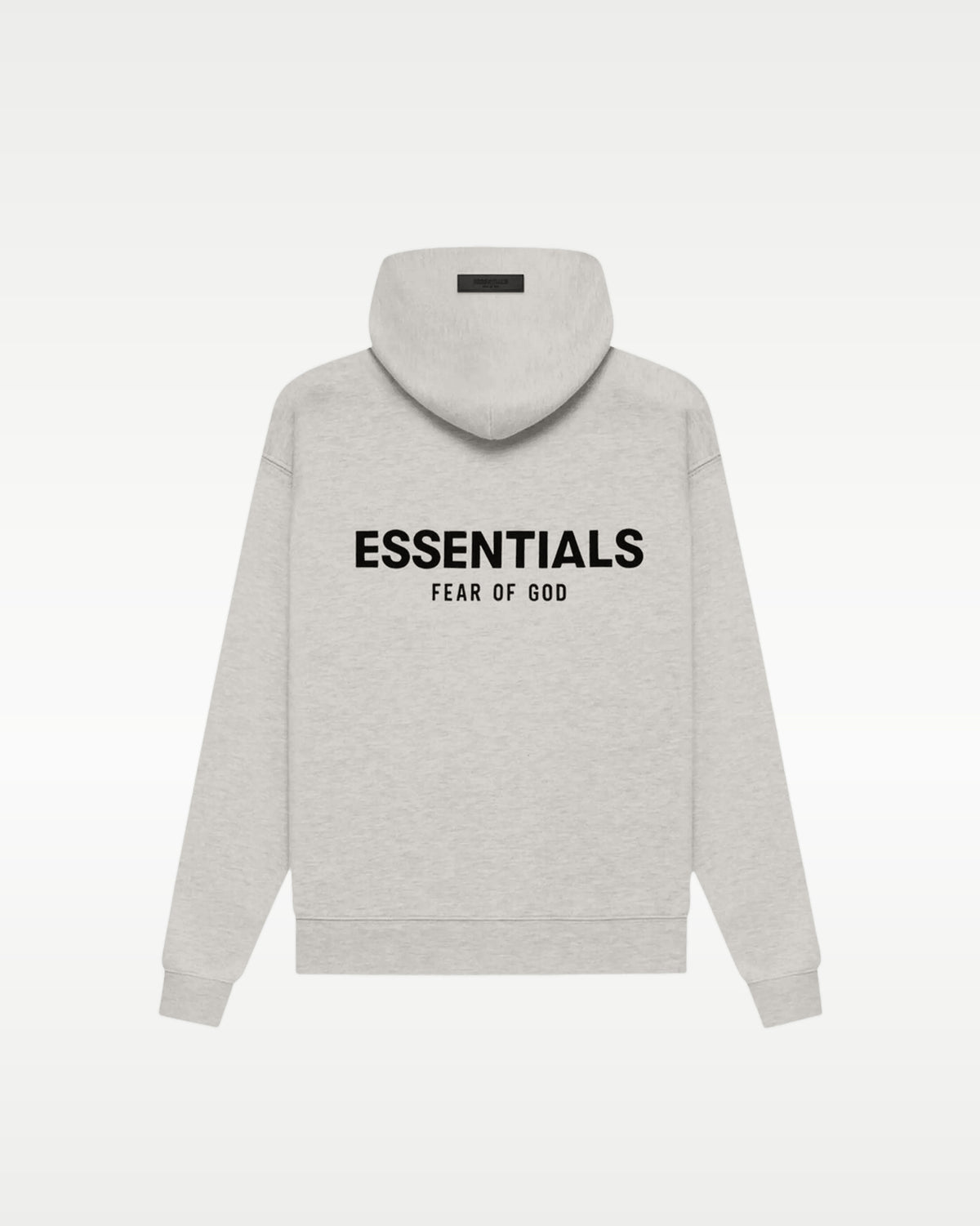 Sudadera Fear of God Essentials Hoodie Gris Claro — vista 2