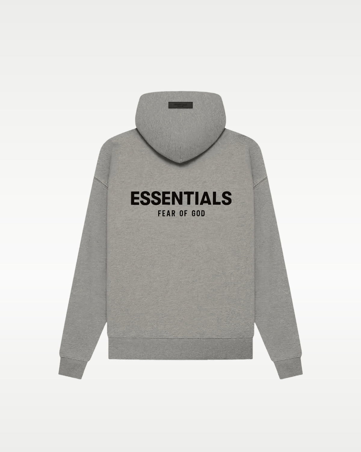 Sudadera Fear of God Essentials Hoodie Gris Oscuro — vista 2