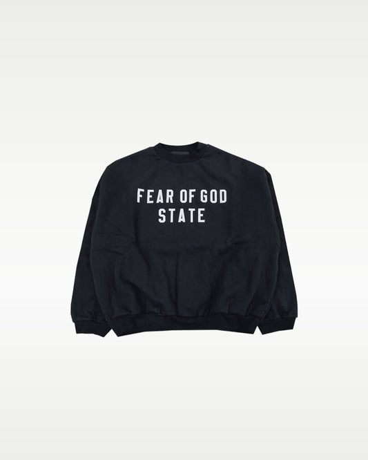 Sudadera Fear of God Essentials State Crewneck Negra